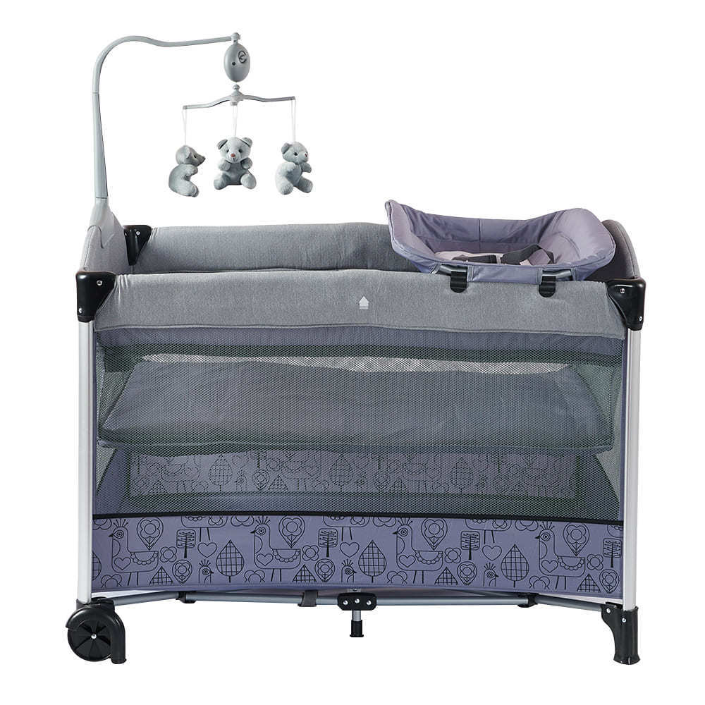 Hospital Kids Court Portable Crib Twins Multi Function Next To Me Cot Swing Bed For Baby Newborn