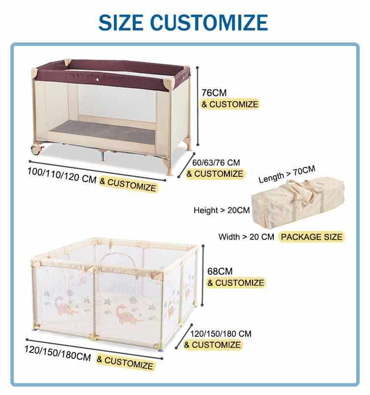 Berceau Pour Bebe Products Baby Cots Beds Babi Crib Sleeper Fence Playpens Playpen Bed For Kids