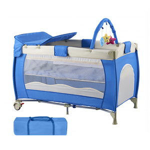 Portable Foldable Baby Travel Cot Crib Folding Convertible Trend Cribs Sleeping Travels Bed For Baby Travel