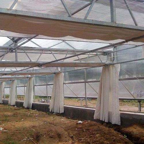 Thermal insulation curtain blanket used for greenhouse thermal insulation curtain system