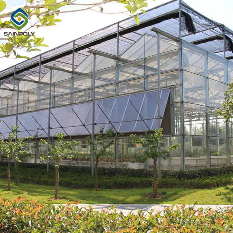 best quality garden glass greenhouse used for sale