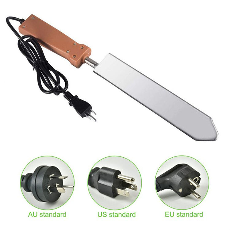 Electric Honey Uncapping Knife with Temperature Control Switch and Temperature Display Beekeeping Cutter for Beekeeper