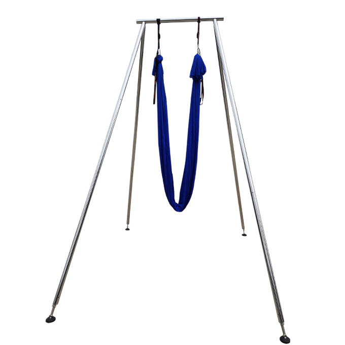 Full Steel Swing Stand with Metal Frame Supports up to 440 lbs for Indoor Fitness and Exercise Yoga Hammock NOT Included