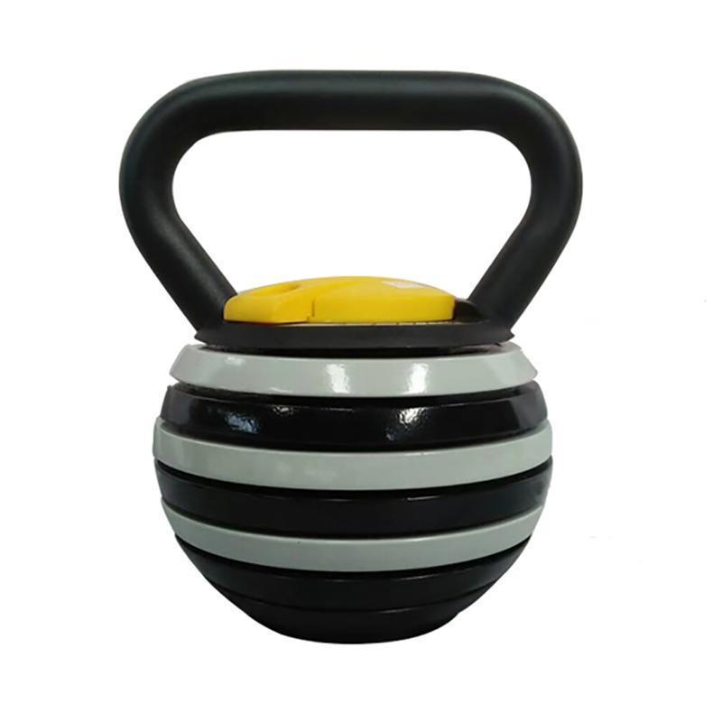 Cast Iron Kettlebell 20lb 9kg Adjustable Kettlebell Home Gym Kettle Bell Strength Weight Lifting Exercise Free Weights Set