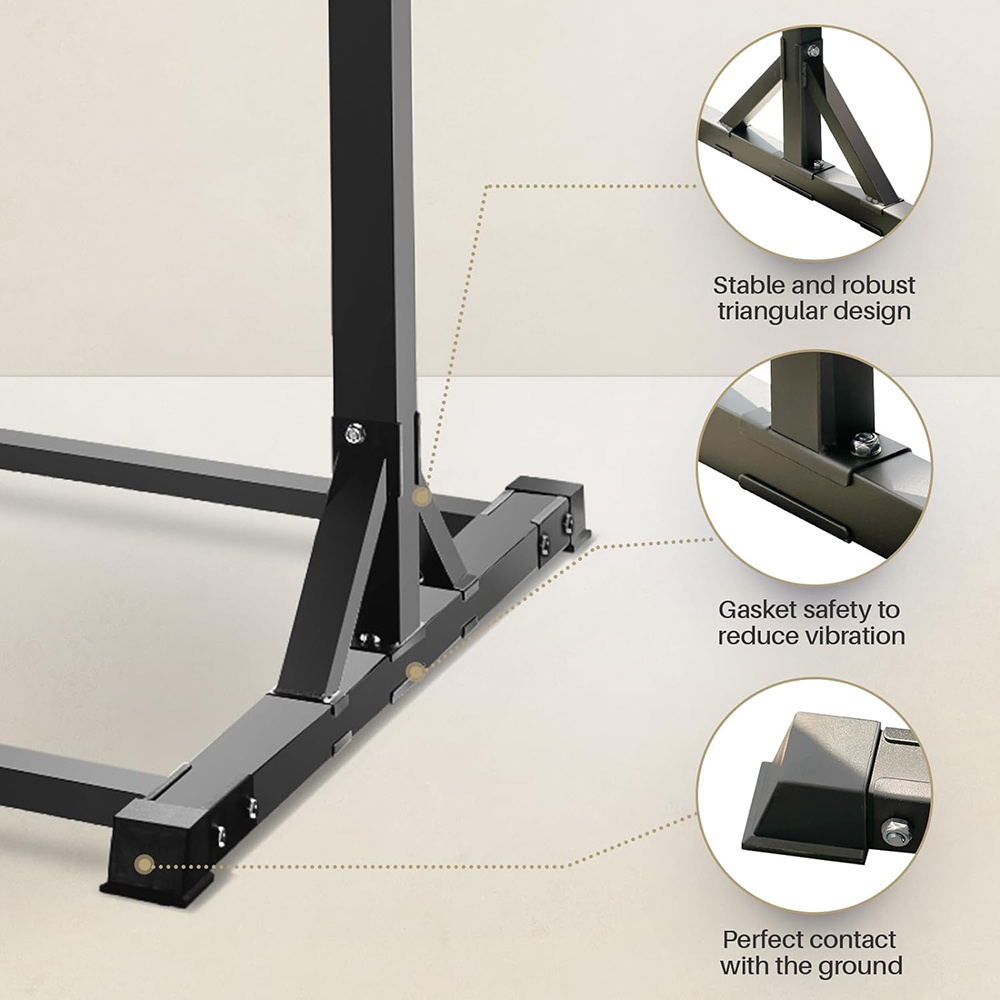 Power Tower Portable Pullup Bar Station, Pull Up Bar for Home Gym, Pull Up Tower Station 330LBS