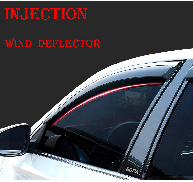 Weather shield for MERCEDES BENZ GLA200/220/250 black sun rain visor rain guard window visor wind deflector