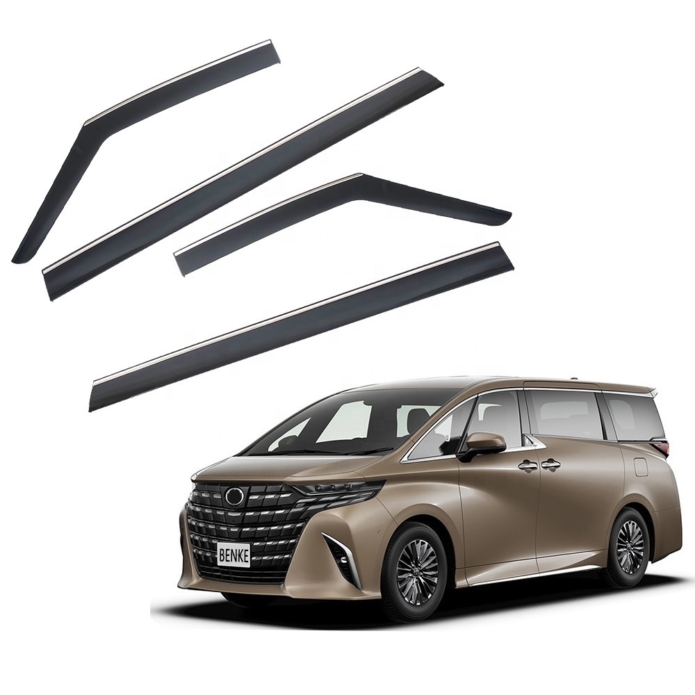 Rain Guard FOR TOYOTA ALPHARD 2023-2024 weather Shield windshield car door visor wind deflector