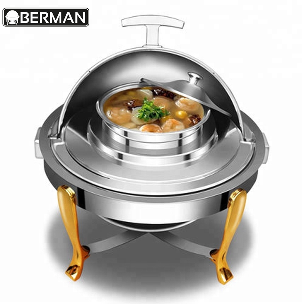 Hot pot restaurant equipment electric soup warmer chaffing dish heating pot, cooking equipment for soup