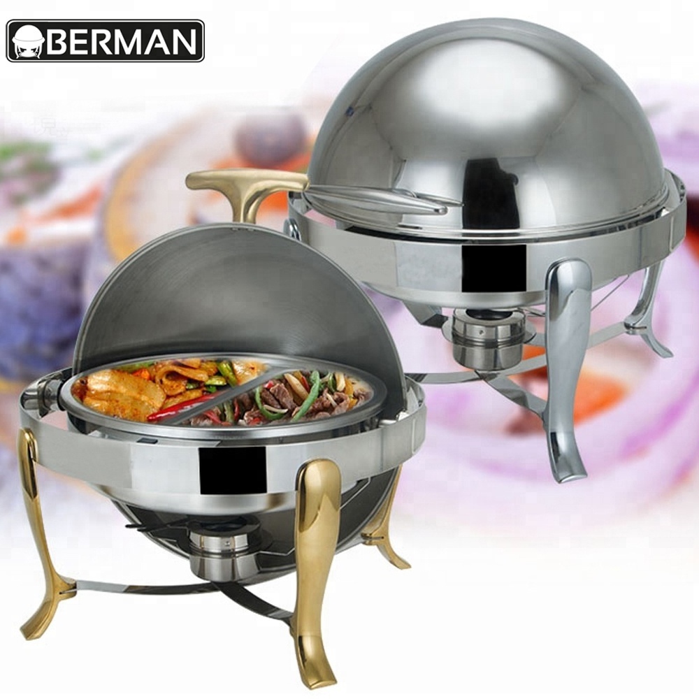 Hot pot restaurant equipment electric soup warmer chaffing dish heating pot, cooking equipment for soup