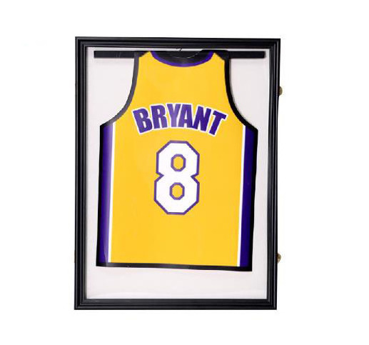 Large Size 70x90cm Hanger Wall Mount Option Jersey Display Frame Case for Baseball Basketball Football Sport Shirt Jersey