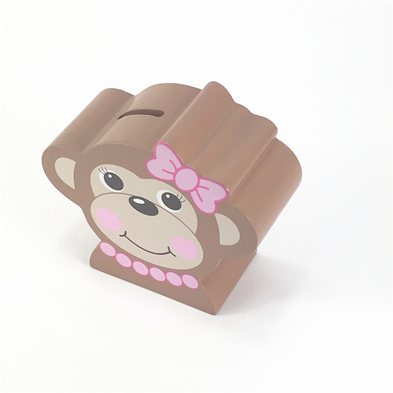 Wood Piggy Money Bank Saving Money Coins Boxes