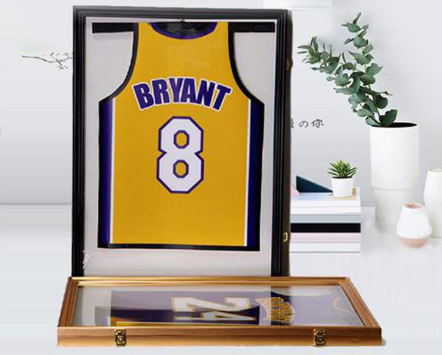 Large Size 70x90cm Hanger Wall Mount Option Jersey Display Frame Case for Baseball Basketball Football Sport Shirt Jersey