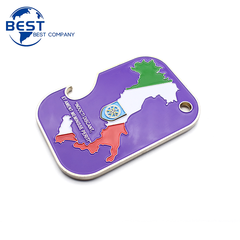 Factory manufacturer Blank Sublimation Beer Bar Metal Bottle Opener Flat Speed Bottle Opener Sublimation Beer Bottle Opener