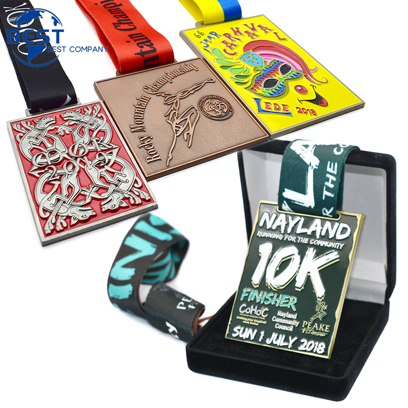 Wholesale cheap commemorative plaque collection cards custom a variety of 3D metal medal