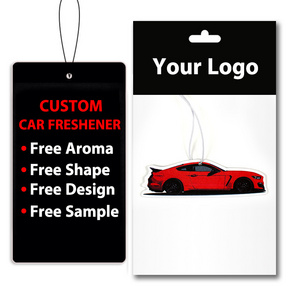 Card Car Cool Car Perfume Freshener Custom Air Freshener Car With Logo