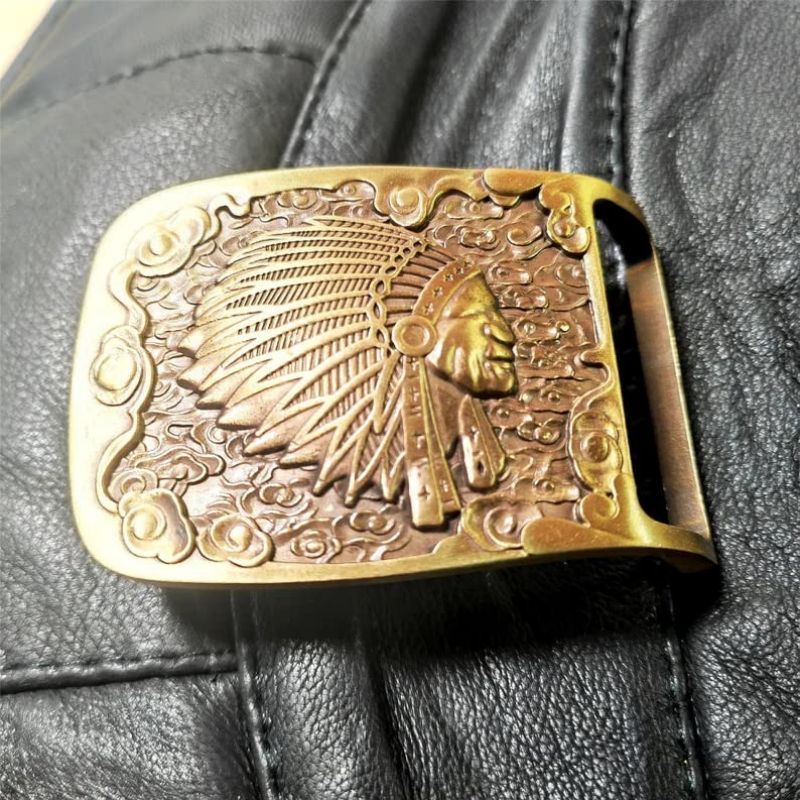 Manufacturer Wholesale Custom Zinc Alloy Stainless Steel Brass Mens Western Cowboy Logo Metal Belt Buckle For Men Western