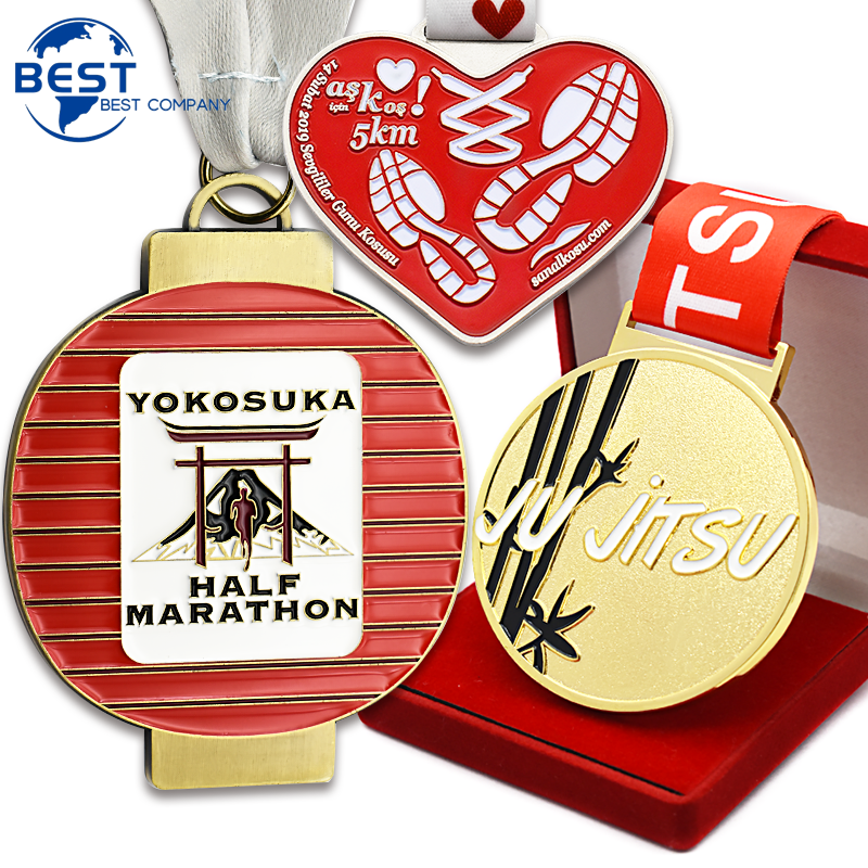 Wholesale cheap commemorative plaque collection cards custom a variety of 3D metal medal