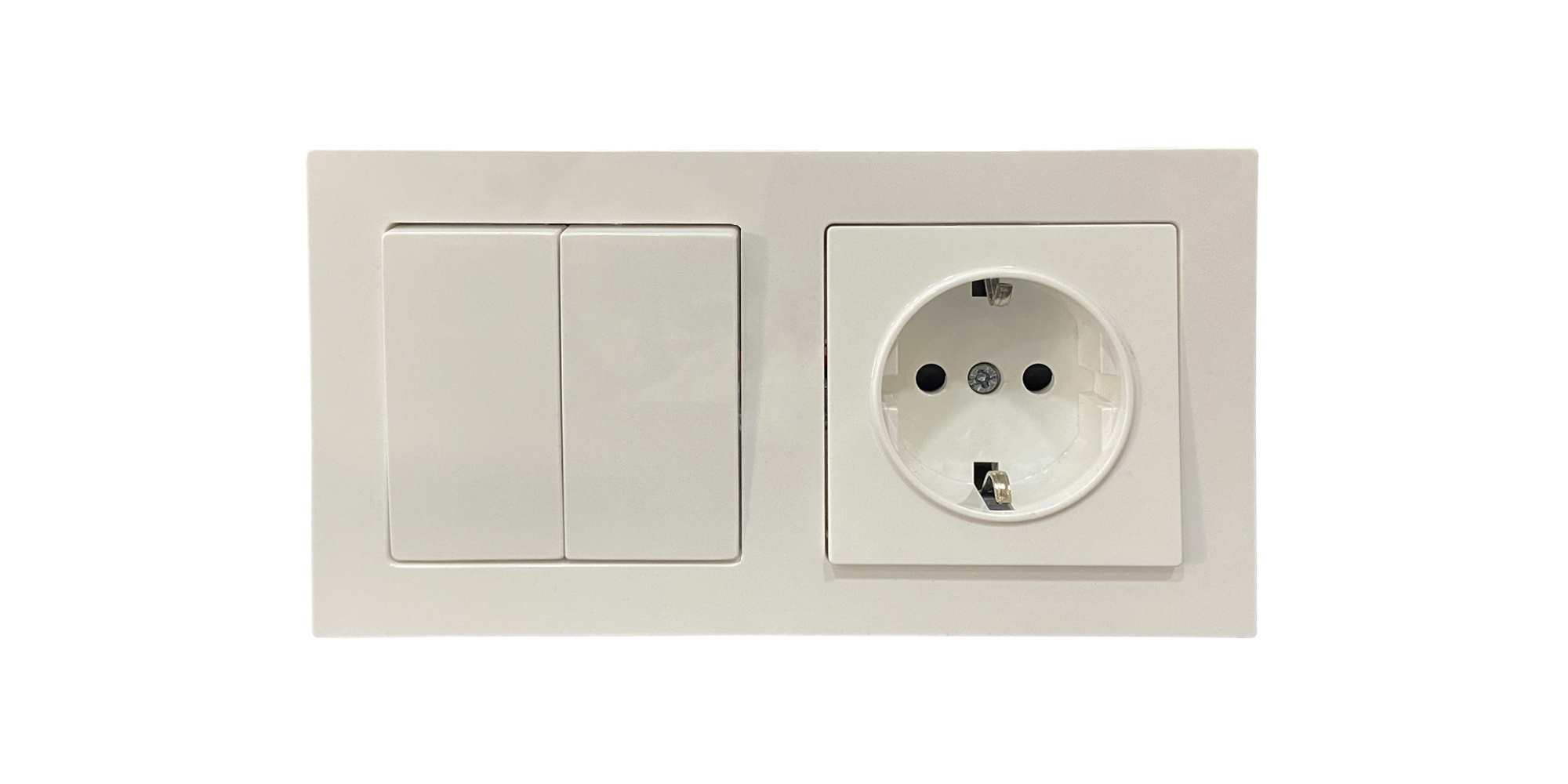 factory OEM white European standard German Electrical Equipment Wall Switches  for light