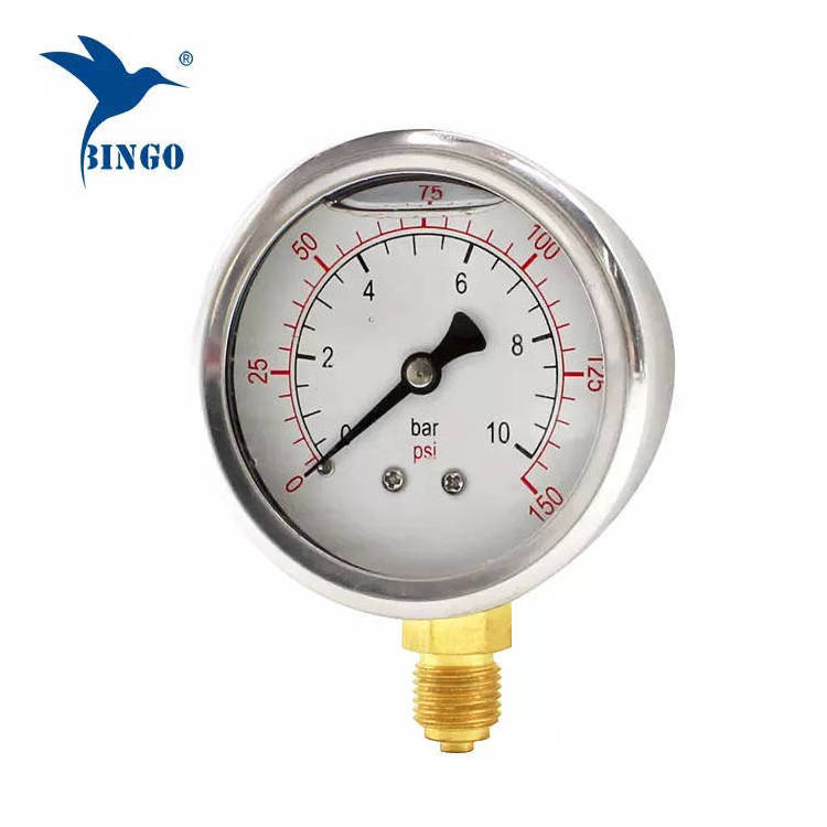 hydraulic jack with pressure gauge