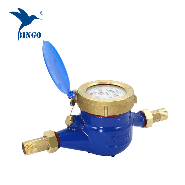 Rotor wet cold water meter Han water meter Ningbo household water meter Sanchuan tap water meter