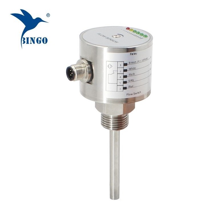 Low cost thermal flow switch, SS high quality flow switch/water flow switch price