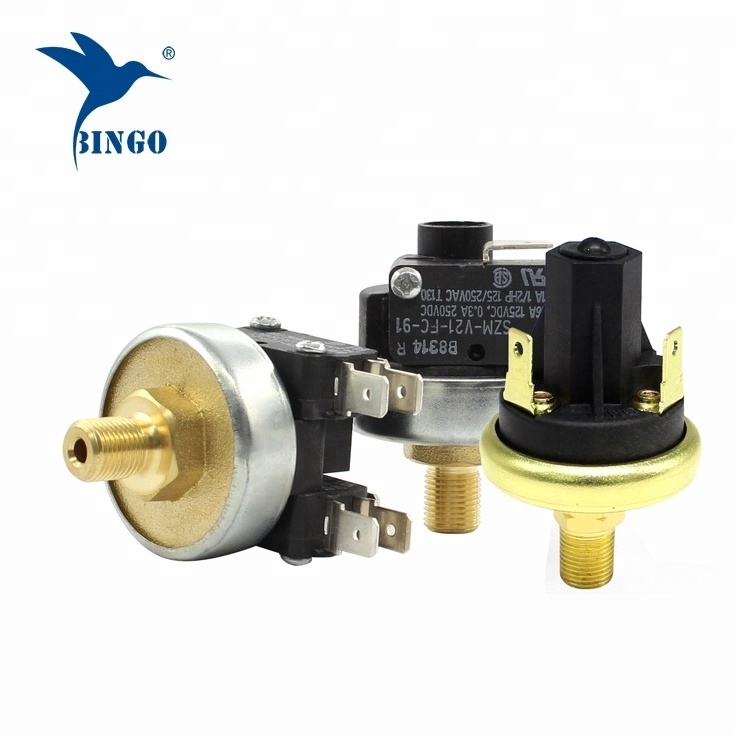 Adjustable Vacuum Pressure Switch for low vacuum application air pressure switch