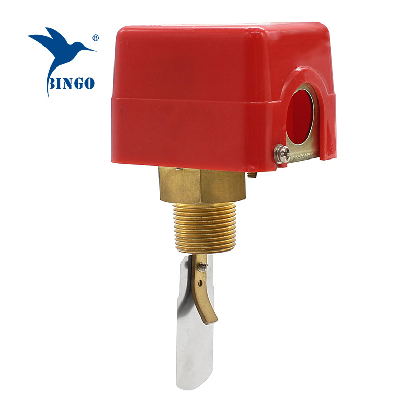 Paddle Control Water Flow Switch,Partial Stainless Steel Type Flow Switch  SPDT Contacts