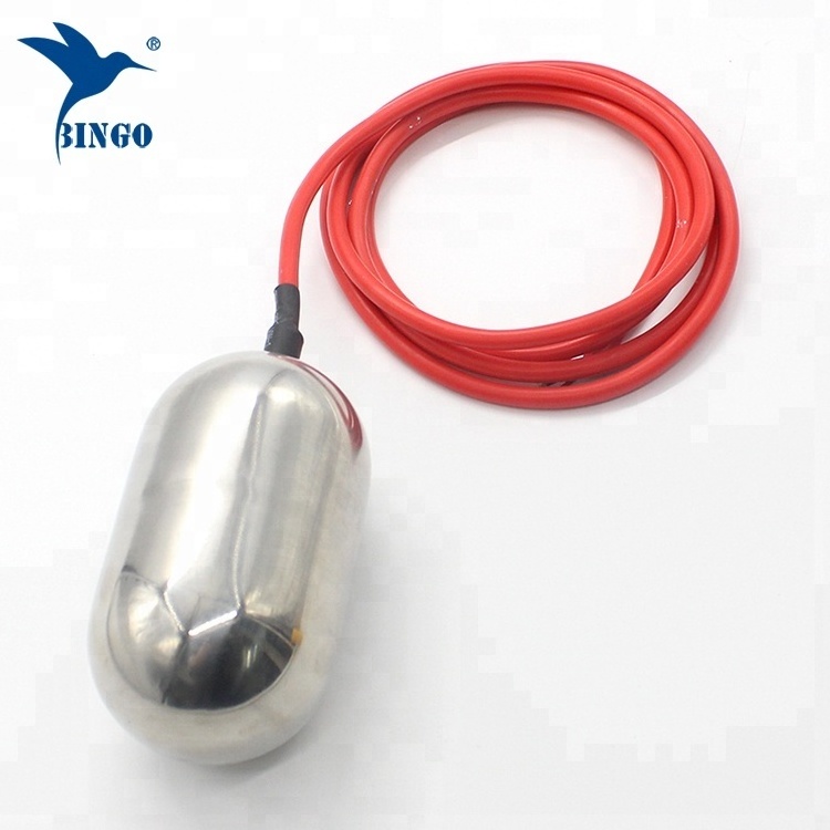 High temperature cable float level switch with inox float