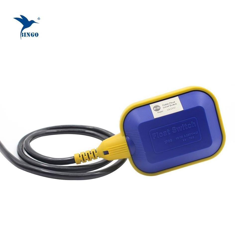 Electrical water level control float switch customizable cable length float level switch