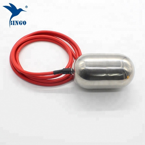 High temperature cable float level switch with inox float