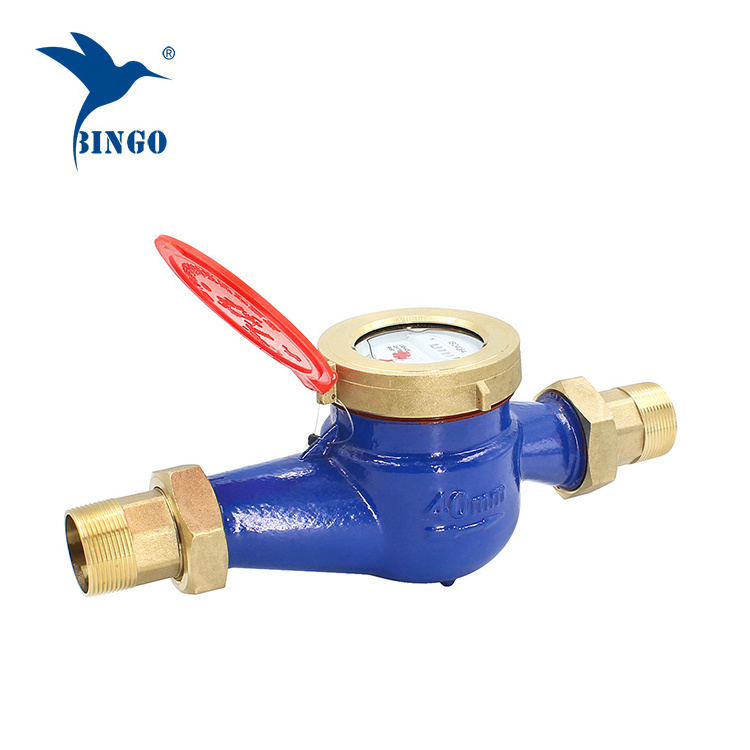 Rotor wet cold water meter Han water meter Ningbo household water meter Sanchuan tap water meter