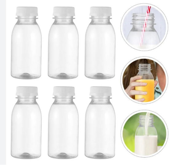 Pet Clear Plastic Juice Bottle BPA free