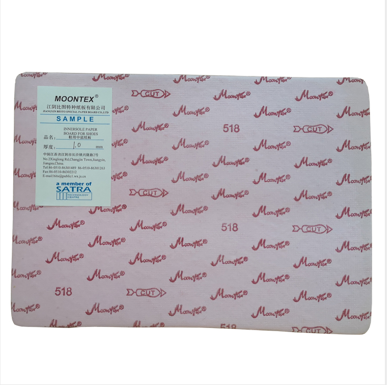 Insole paper board shoe sole linings and forming material sheet