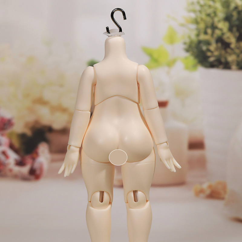 BJD Doll Body 1/6 Dundun Body Bust 12cm Resin Figures Naked Toy Girl Doll Casting Ball Jointed Dolls