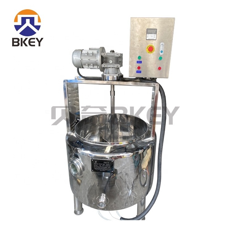 100 Liters Small Scale Cheese Vat Cheese Making Machine