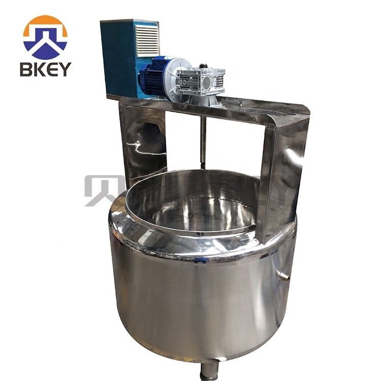 100 Liters Small Scale Cheese Vat Cheese Making Machine