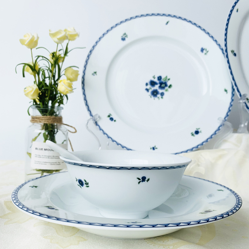 New high quality products dinnerware sets luxury tableware for home sets Porcelain+Dinner+Sets