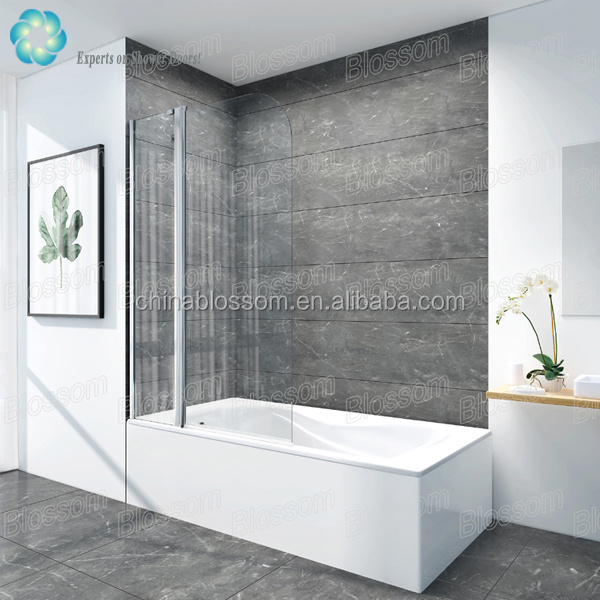 European Small Bathroom Popular Walk In Corner Shower Bath Combo