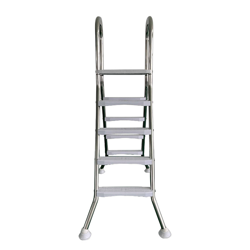 High quality deluxe 304 Stainless Steel pool ladders for above ground pool safety ladder pool ladder treads