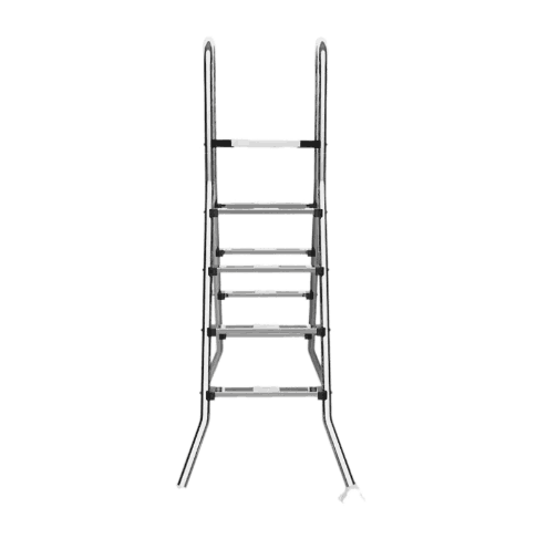 High quality Deluxe 304 Stainless Steel Pool Ladder for above ground pool