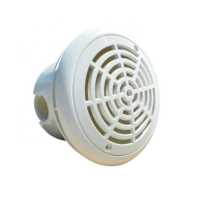 Useful pipe fitting overflow Swimming Pool accessories Gutter Drain 38mm female threaded ABS Main Drain