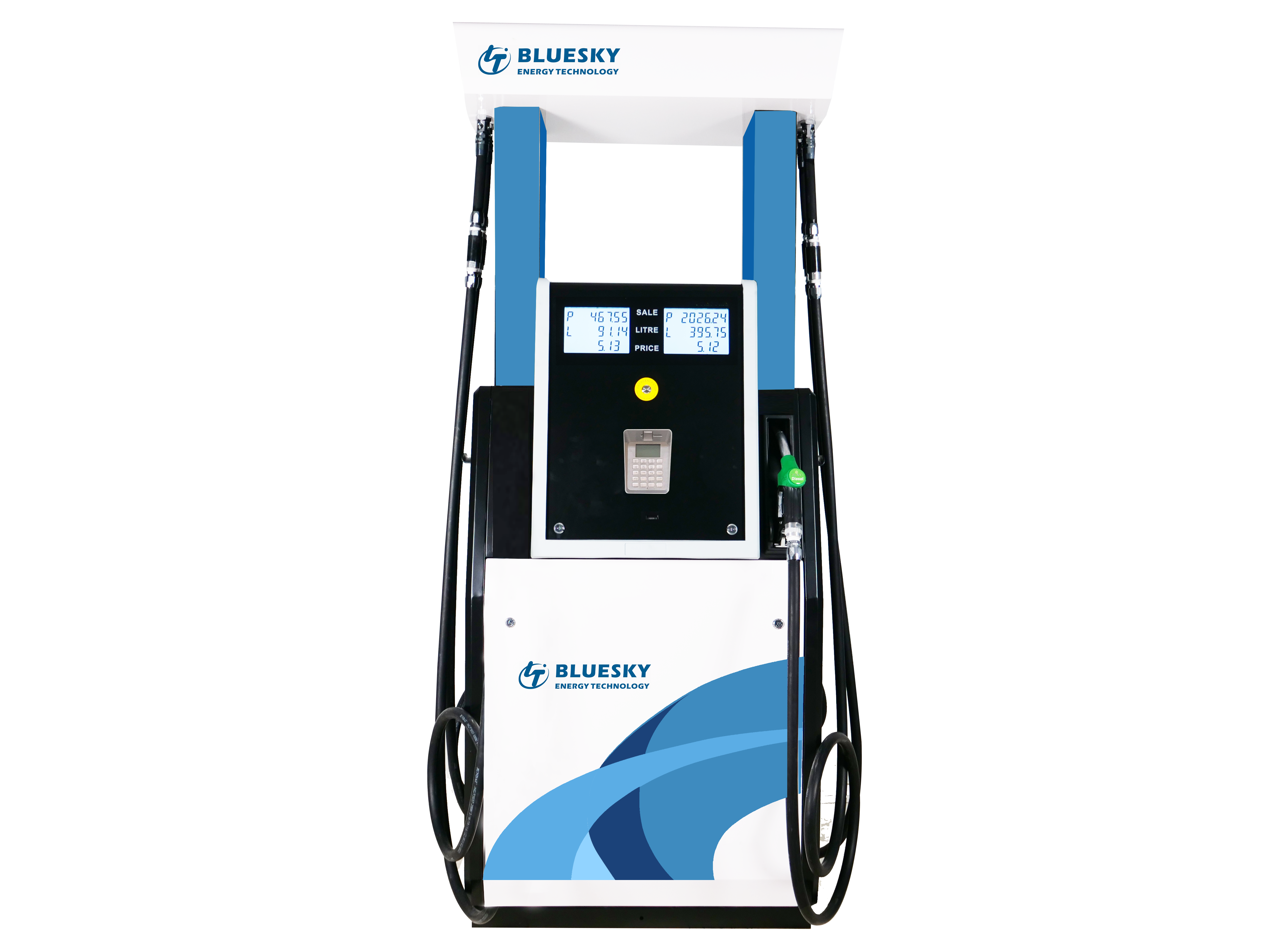 Bluesky petrol station equipment controller fuel dispenser gas station mobile fuel dispenser for sale