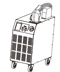 Mobile fast DC CHAdeMO charger 30 KW  for electric car