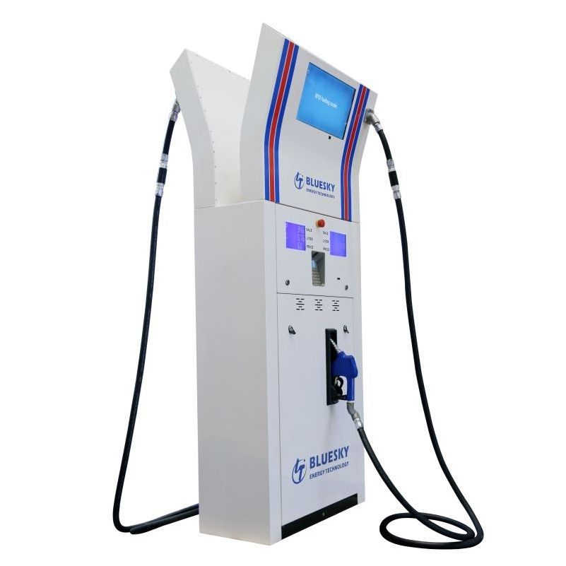 Bluesky New Type Manufacturer Tatsuno Type Single And Double Nozzzles Automated Fuel Dispenser For Gas Station