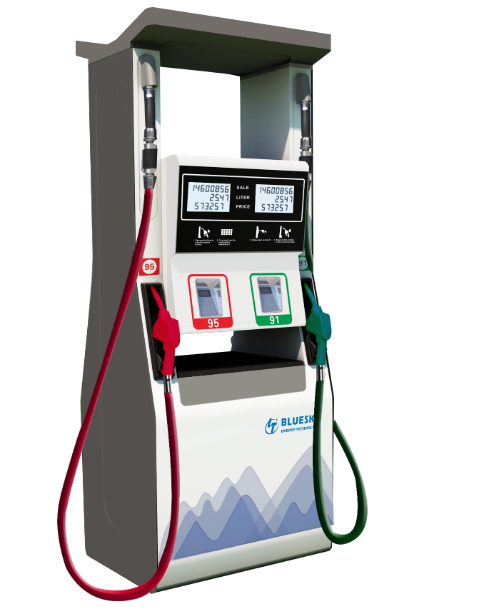 Bluesky RT-SG244 Good Price Gas Station Fuel Dispenser Pump Safety Smart Diesel Fuel Dispenser For Sale