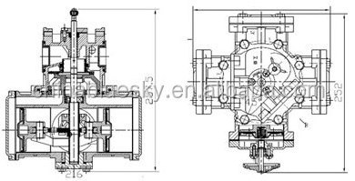 RT-DTJ1 (GILBARCO type) flow meter