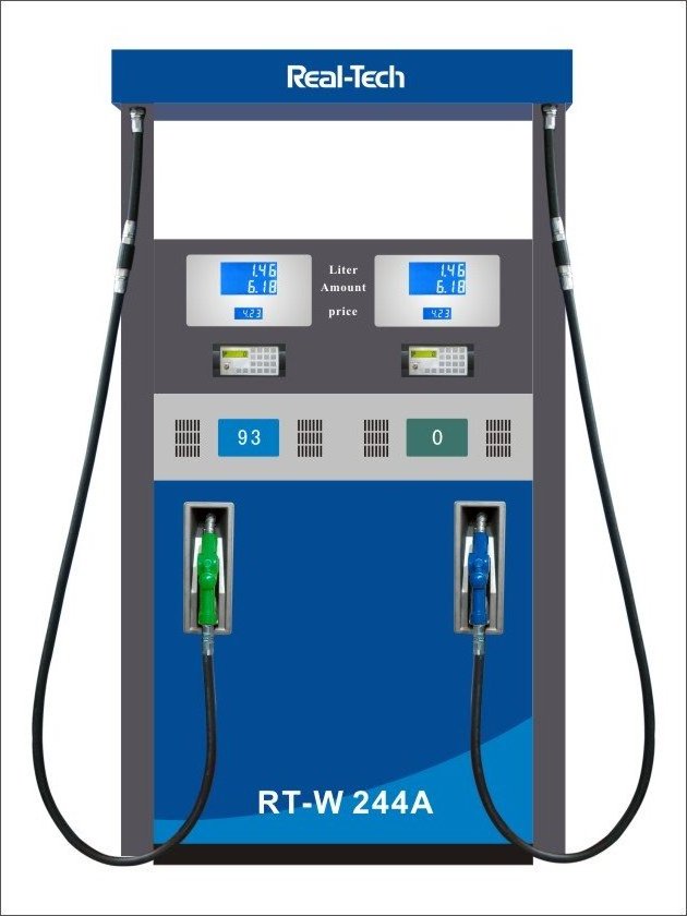 Bluesky petrol service equipment supply 2nozzles 4nozzles fuel station dispenser fuel pump fuel dispenser pump