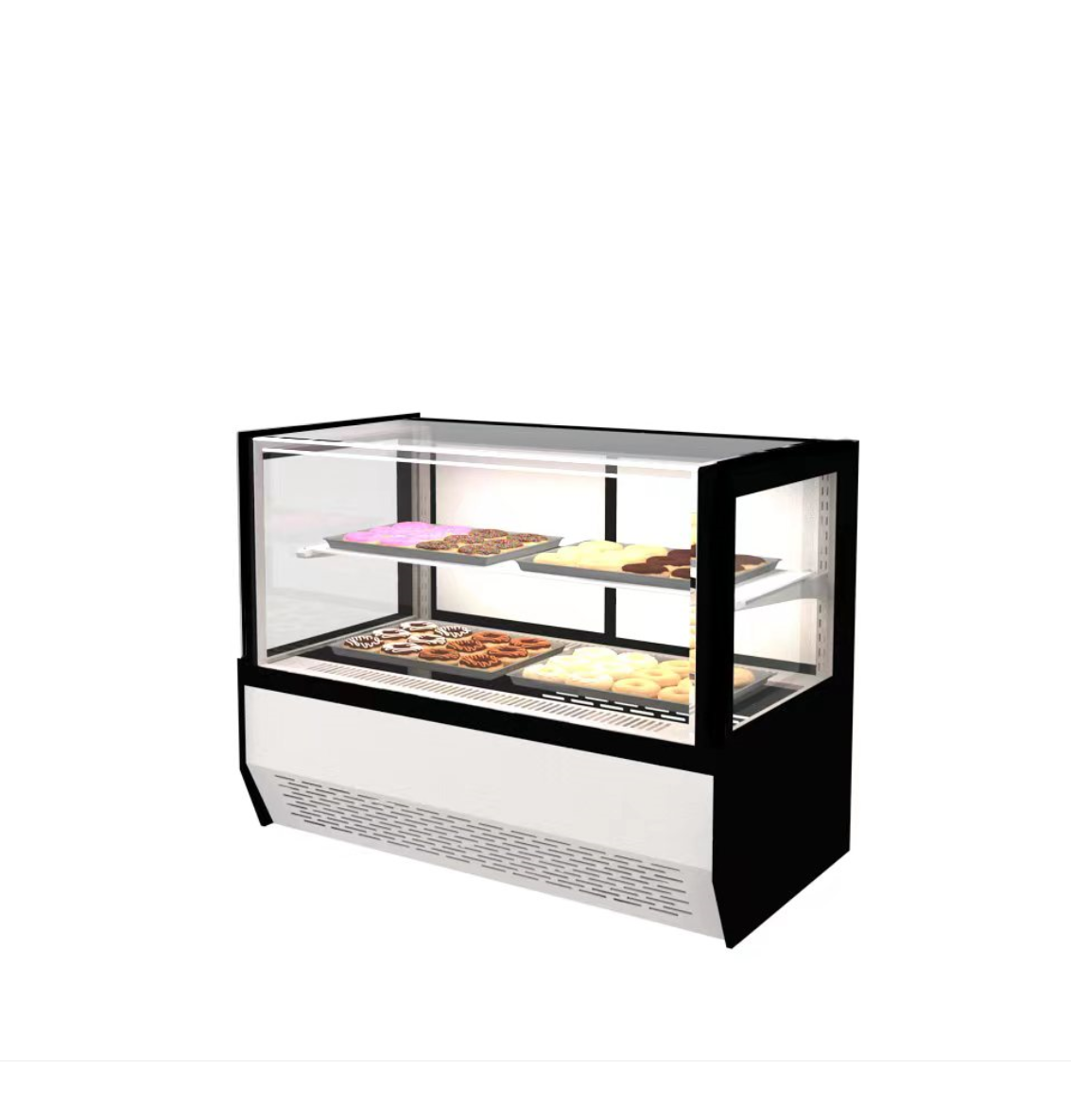 Hot Sale sweet display counter refrigerator  Freezer For Bakery Stands Showcase Cabinet chocolate display refrigerator