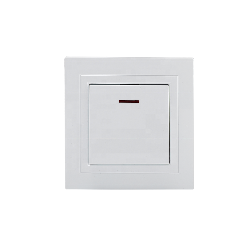 Hot sale Europe wall switch 1 gang 1 way switch with indicator