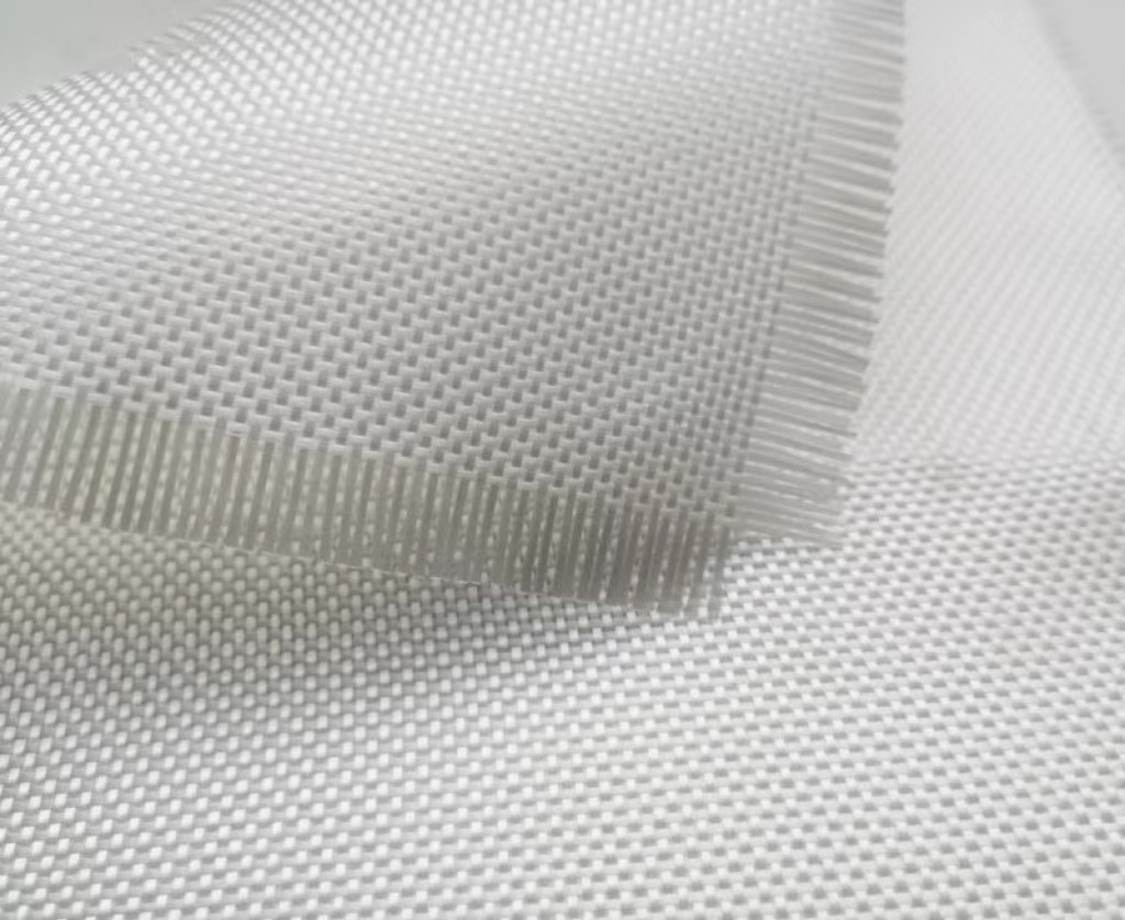 Fiberglass woven fabrics made of treated E-glass yarn by plain, twill, stain eaving style